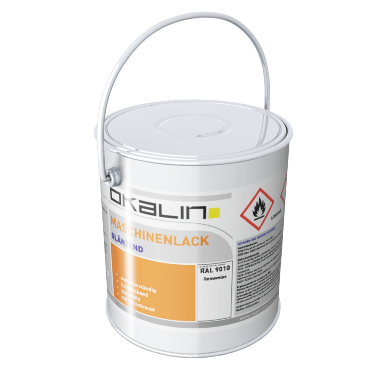 Maschinenlack glänzend RAL 9010 GHS-1